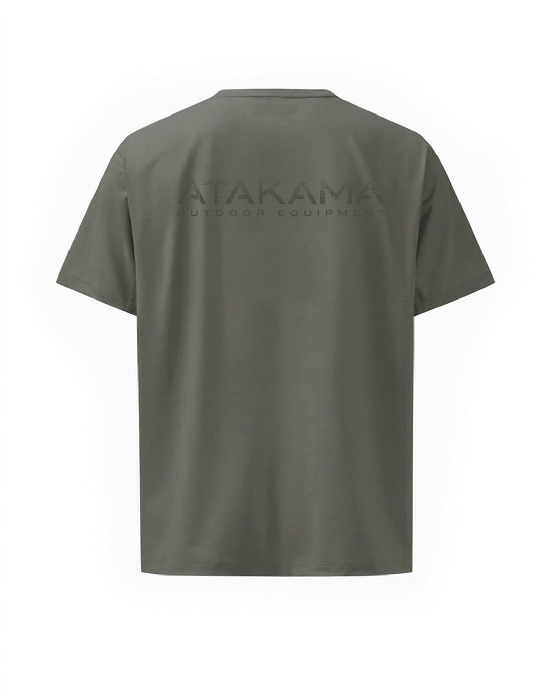 Polera Algodón Manga Corta Atakama Espalda Verde