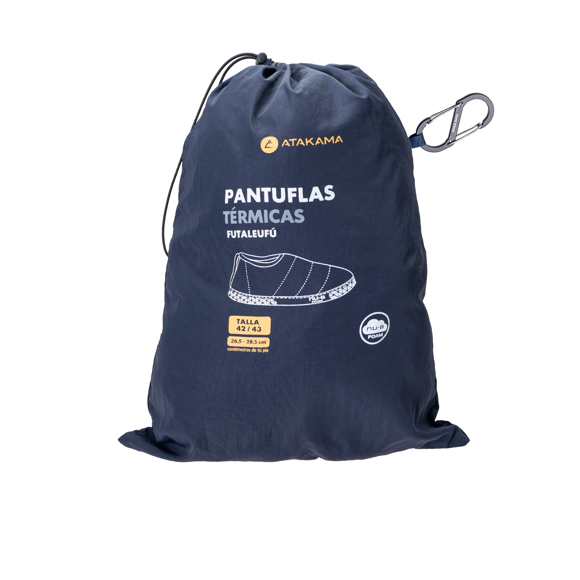 Pantufla térmica Futaleufú FLEX Nu-B Foam Azul
