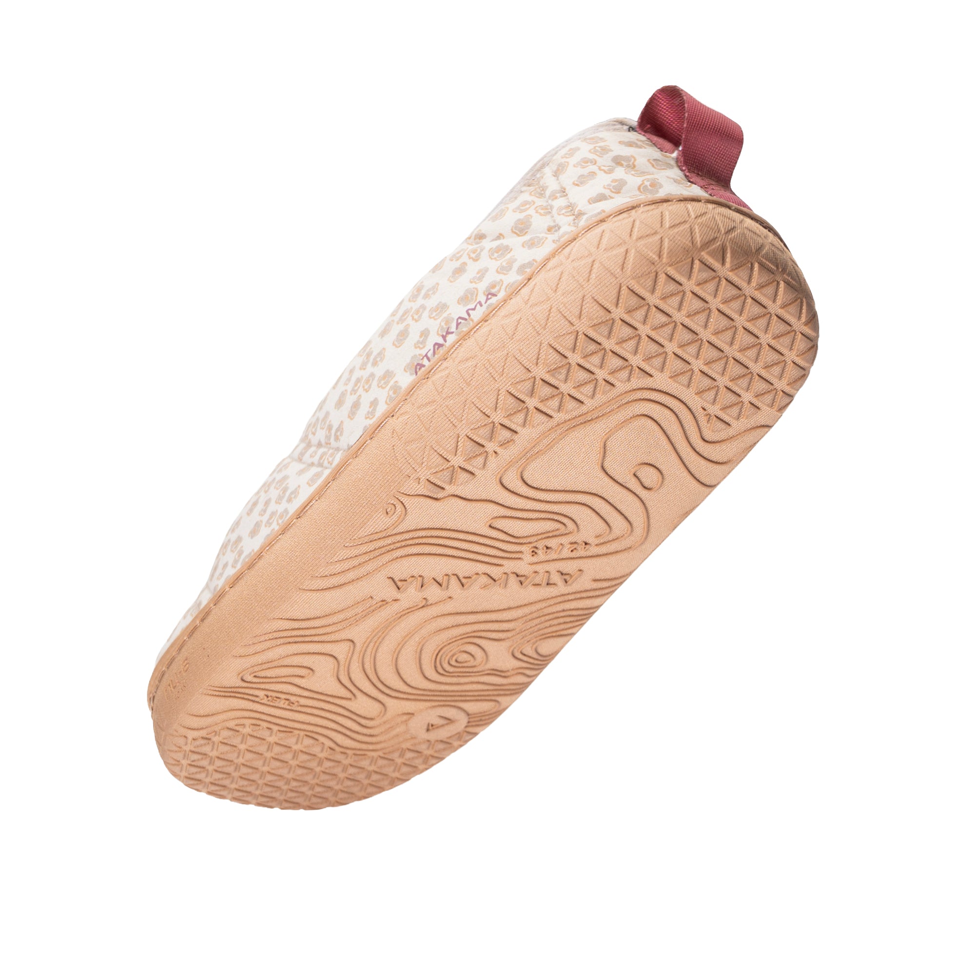 Pantufla térmica Futaleufú FLEX / NU-B Foam Print Beige