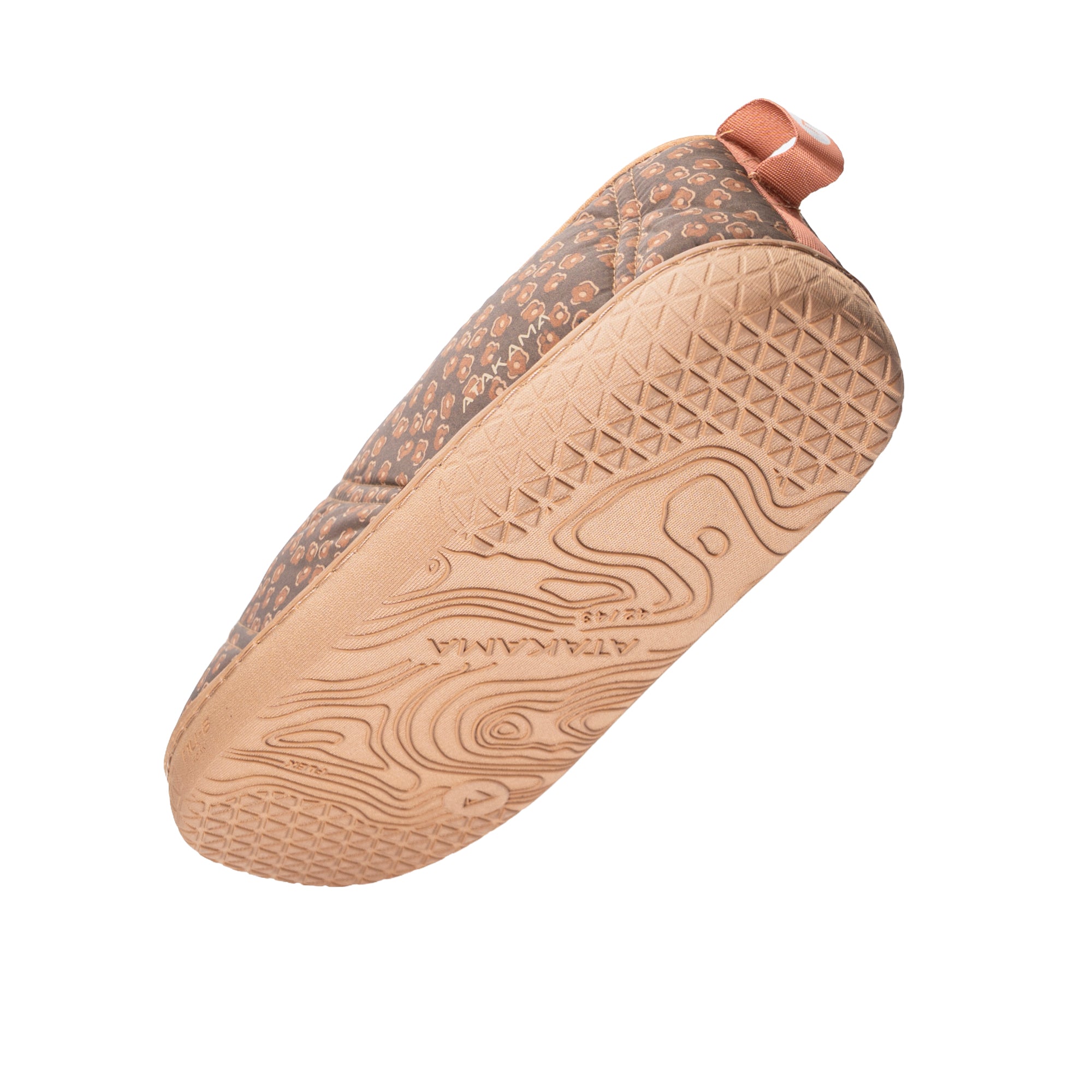 Pantufla térmica Futaleufú FLEX / NU-B Foam Cafe Print