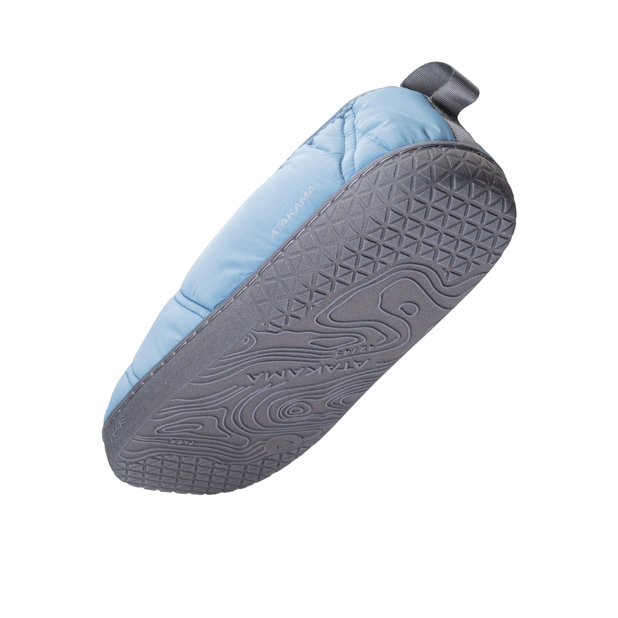 Pantufla térmica Futaleufú FLEX / NU-B Foam Celeste