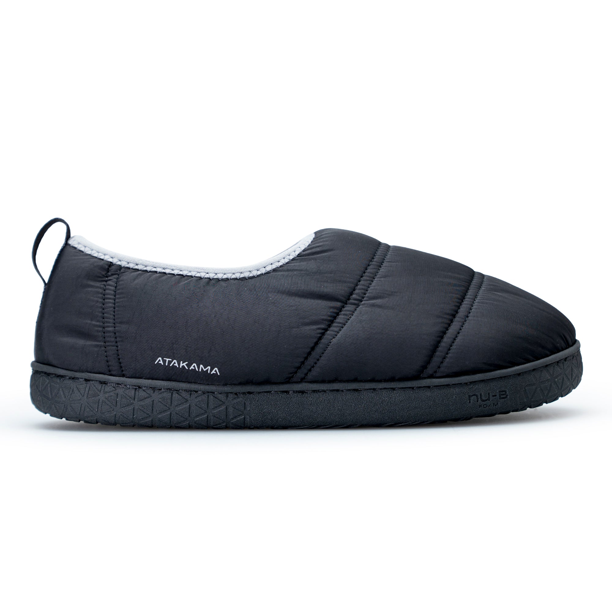 Pantufla térmica Futaleufú FLEX / NU-B Foam Negro Gris
