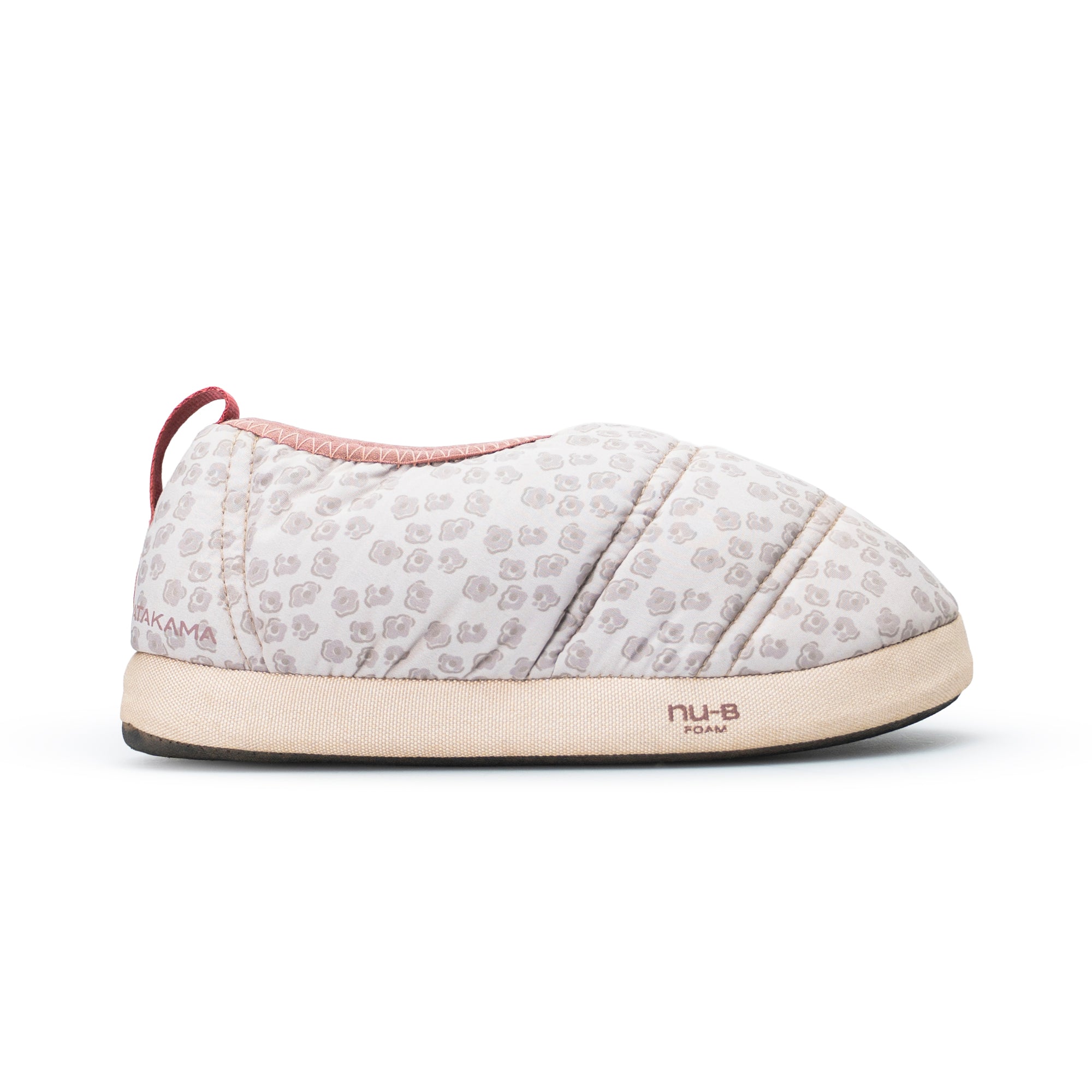 Pantuflas térmicas Futaleufú Kids Nu-B Foam Beige Animal Print
