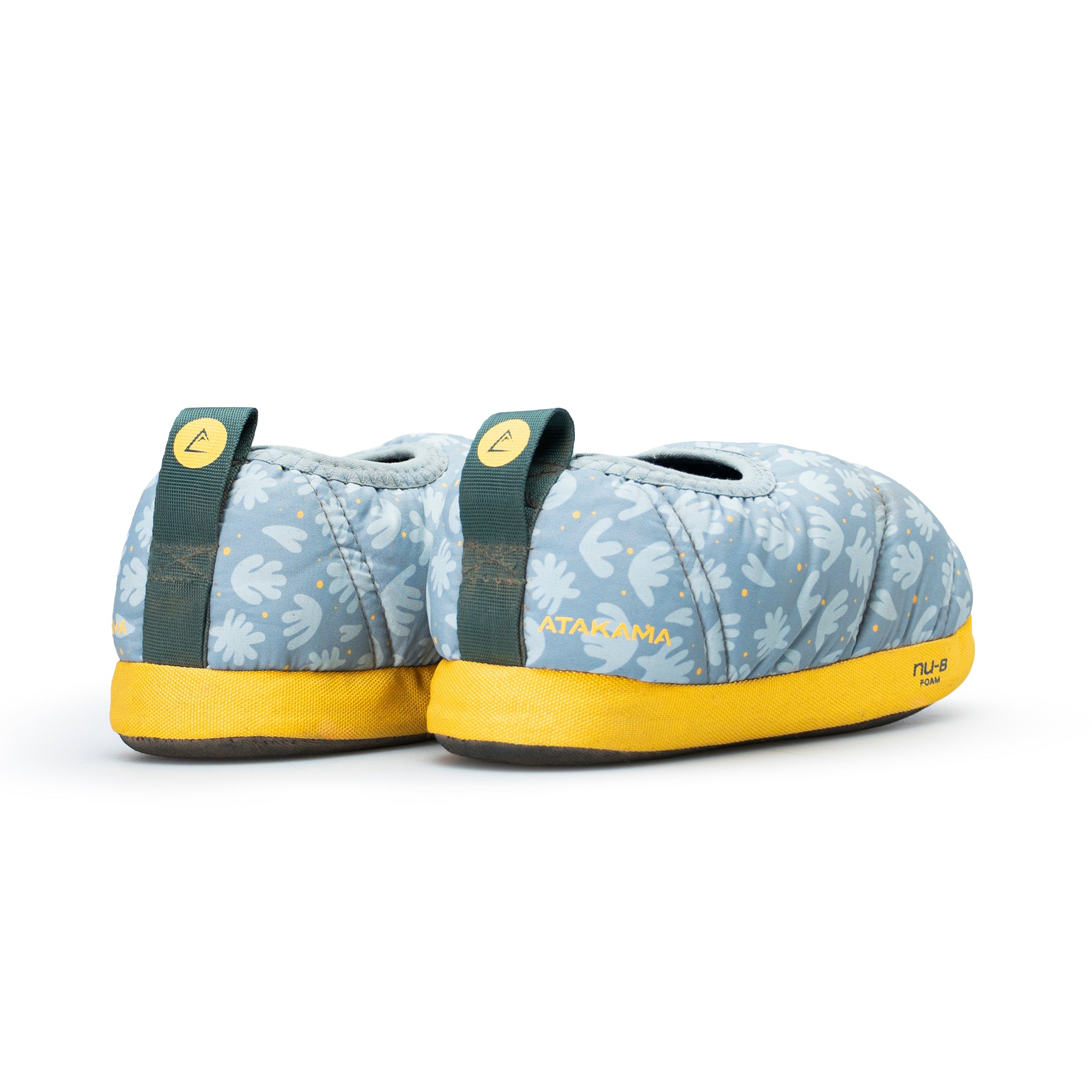 Pantuflas térmicas Futaleufú Niños SOFT Nu-B Foam celeste Print