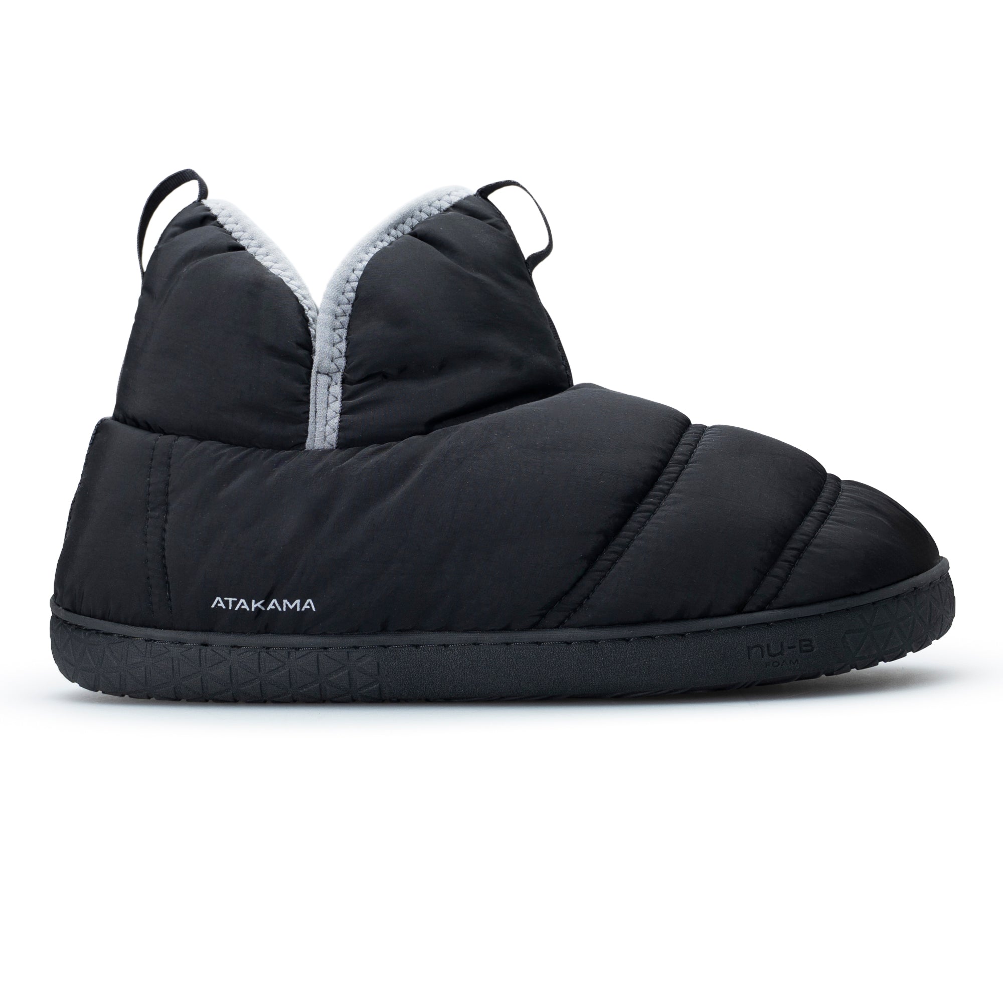 Pantufla térmica Navarino FLEX / NU-B Foam Negra/Gris