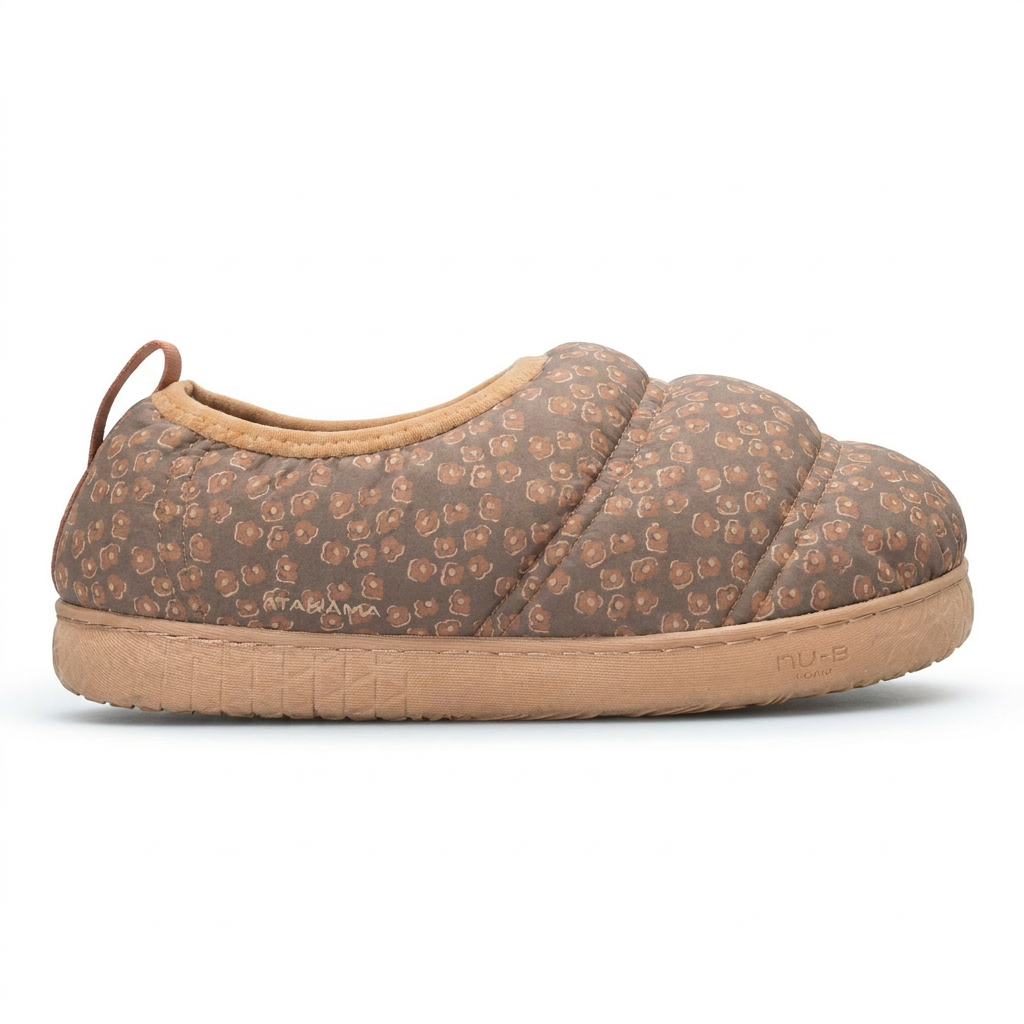 Pantufla térmica Futaleufú FLEX Nu-B Foam Cafe Print