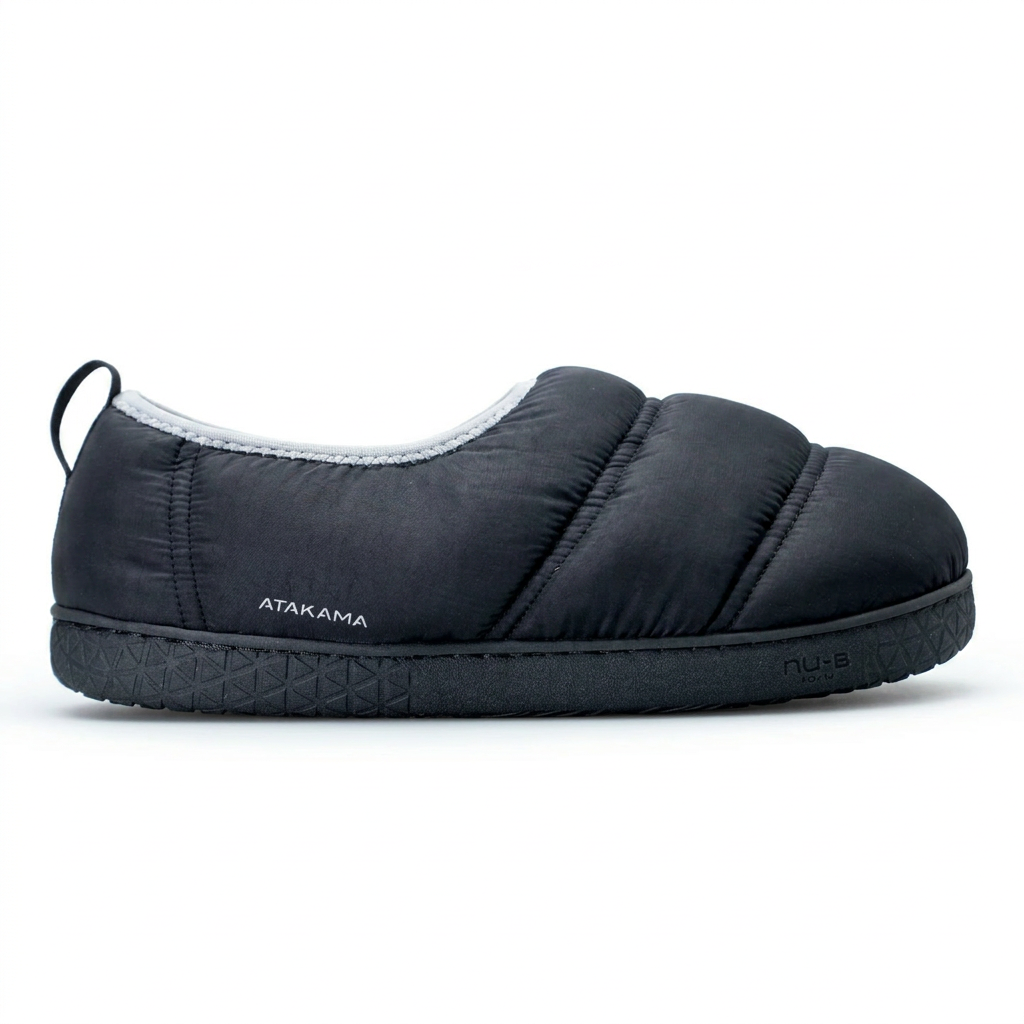 Pantufla térmica Futaleufú FLEX Nu-B Foam Negro Gris