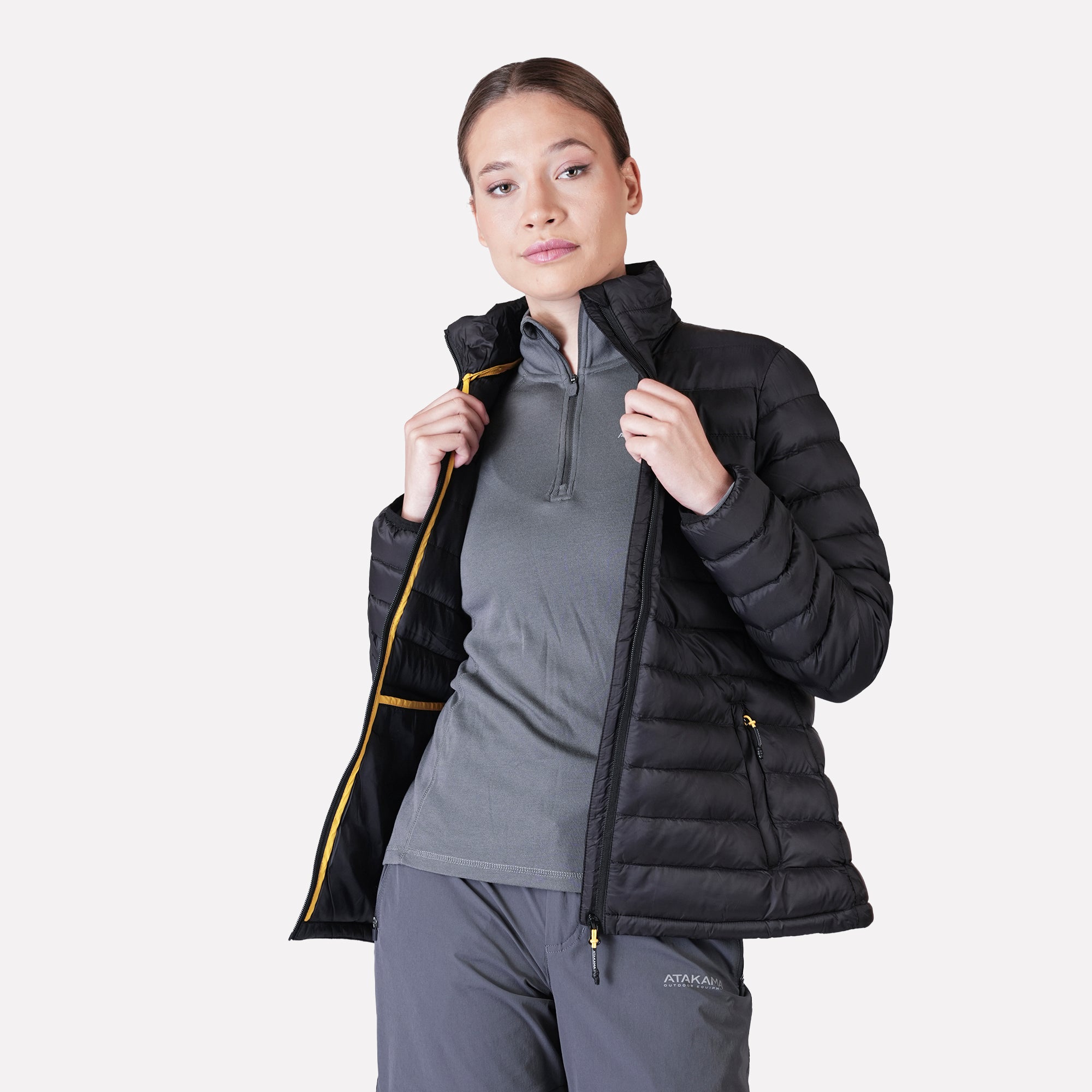 Parka Térmica Mujer Nómada Negro