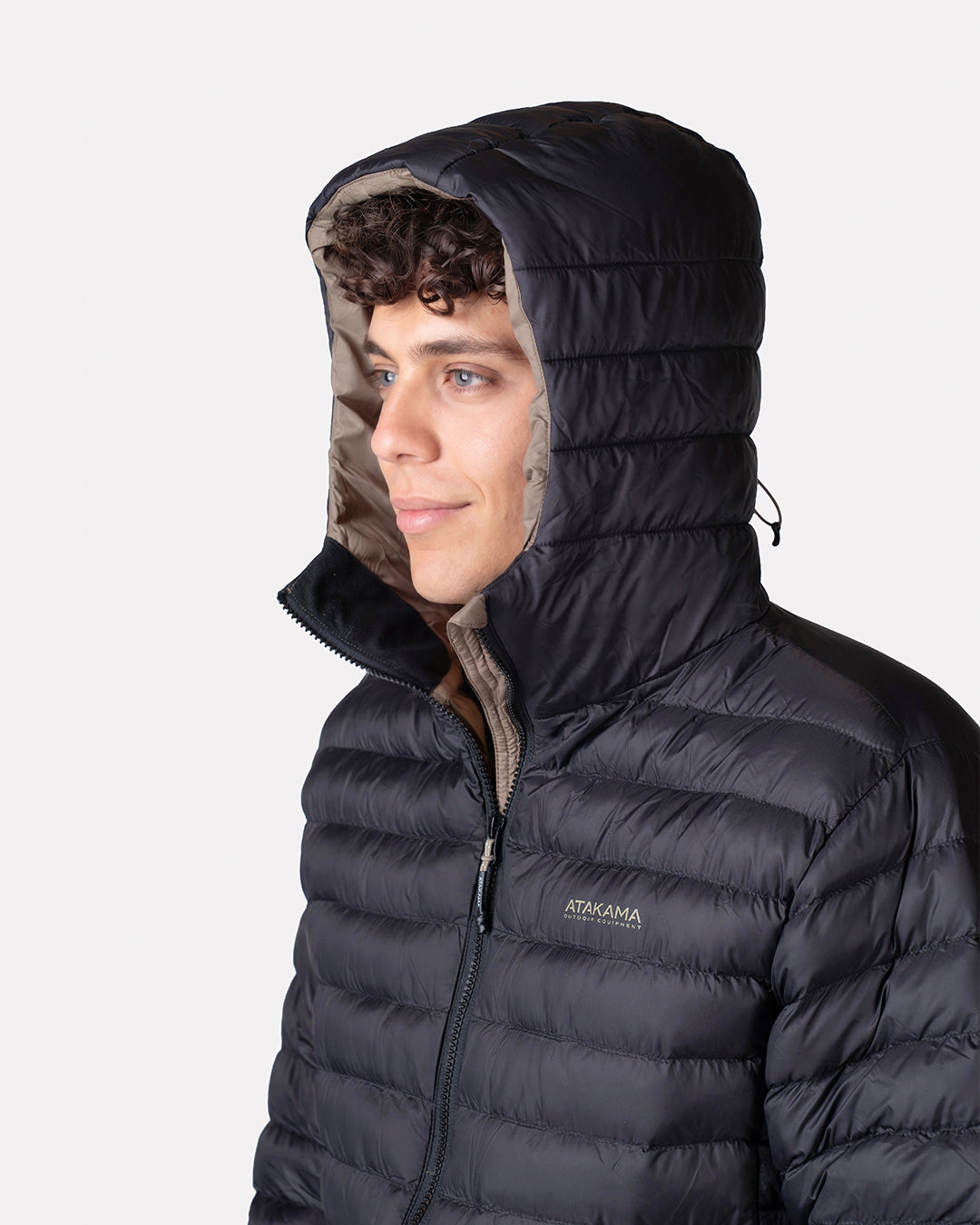 Parka Termica Indomita Hombre Negro