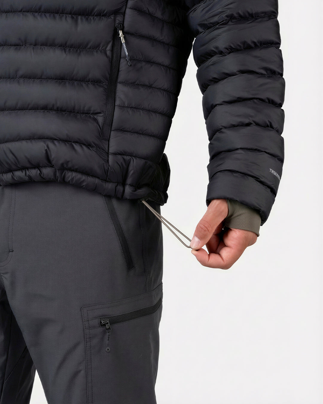 Parka Termica Indomita Hombre Negro