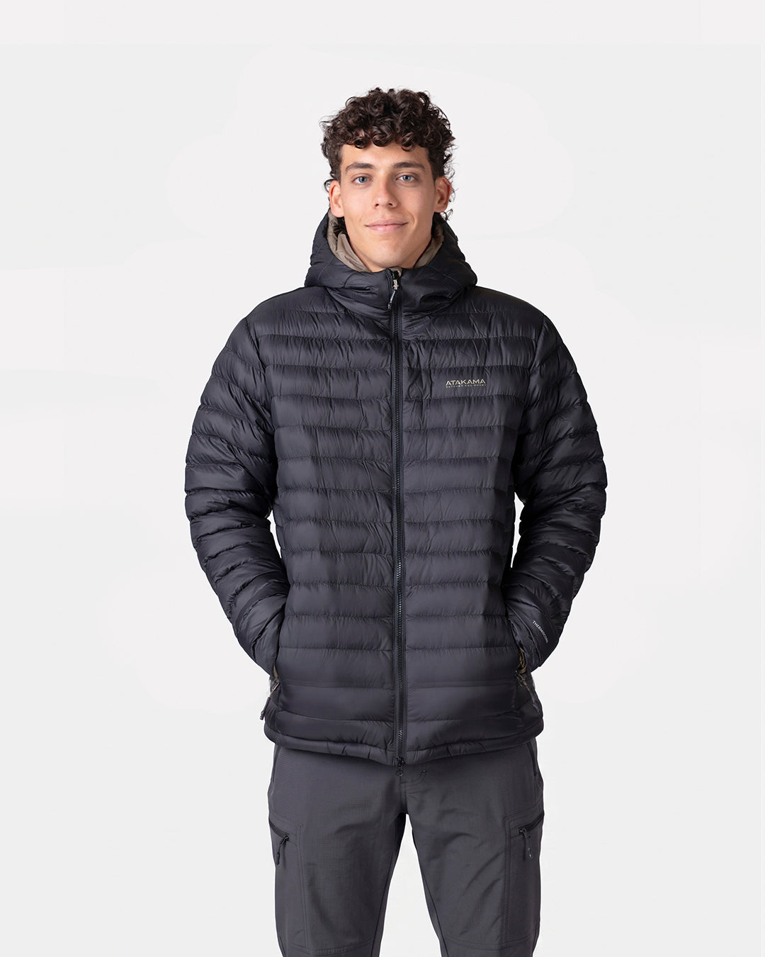 Parka Termica Indomita Hombre Negro