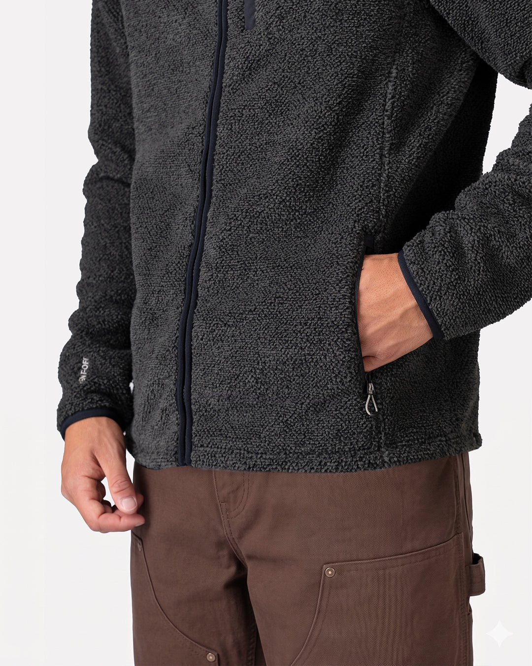 Polar Cortaviento Ventoff Hombre Negro