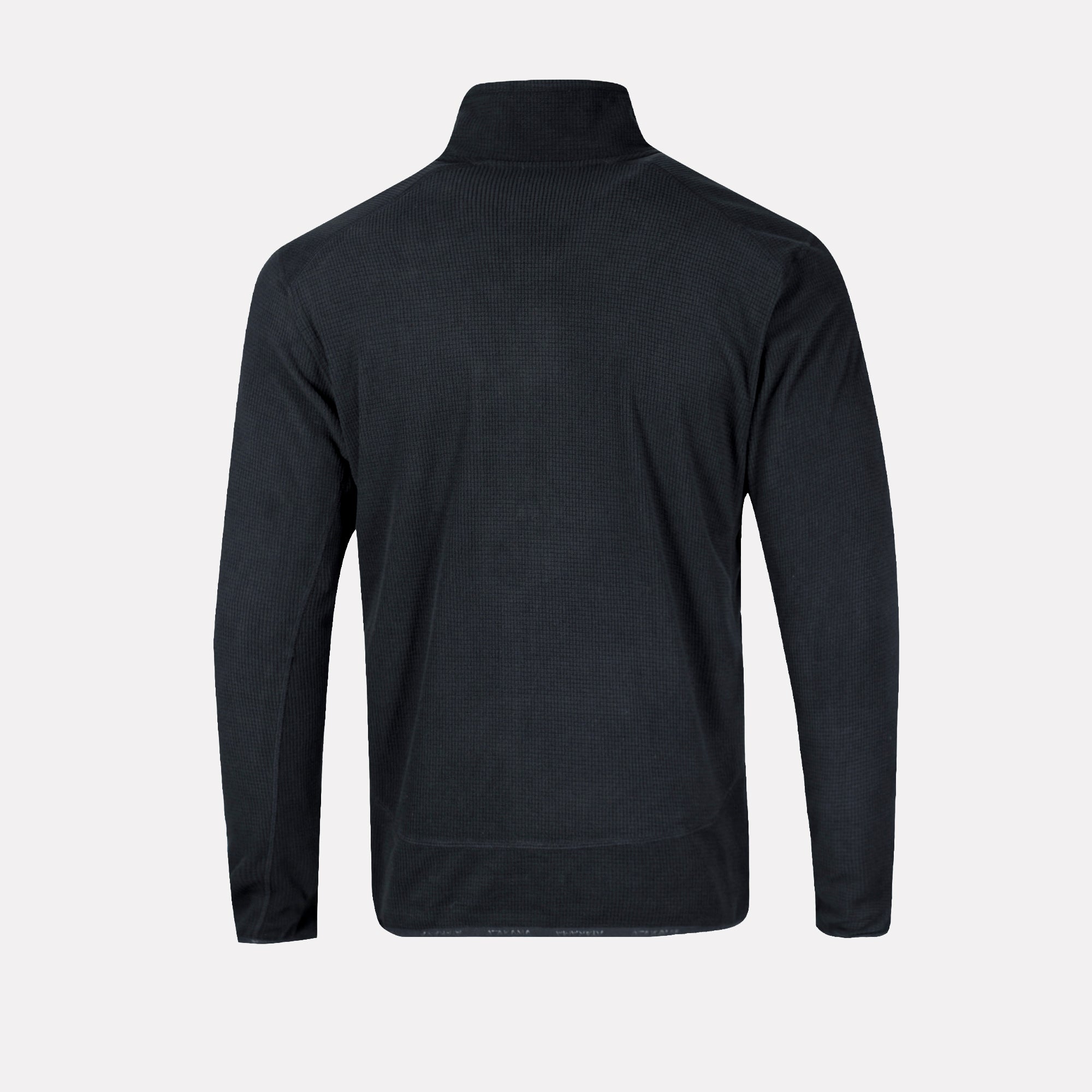 Polar Fleece Deportivo Terra Full Zip Hombre Negro