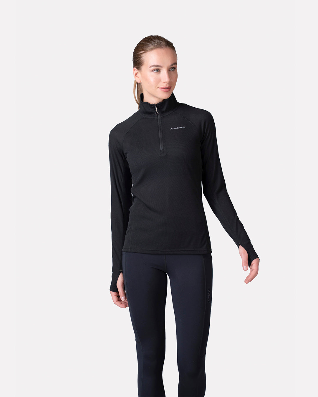 Primera capa térmica VentoFit mujer Negra