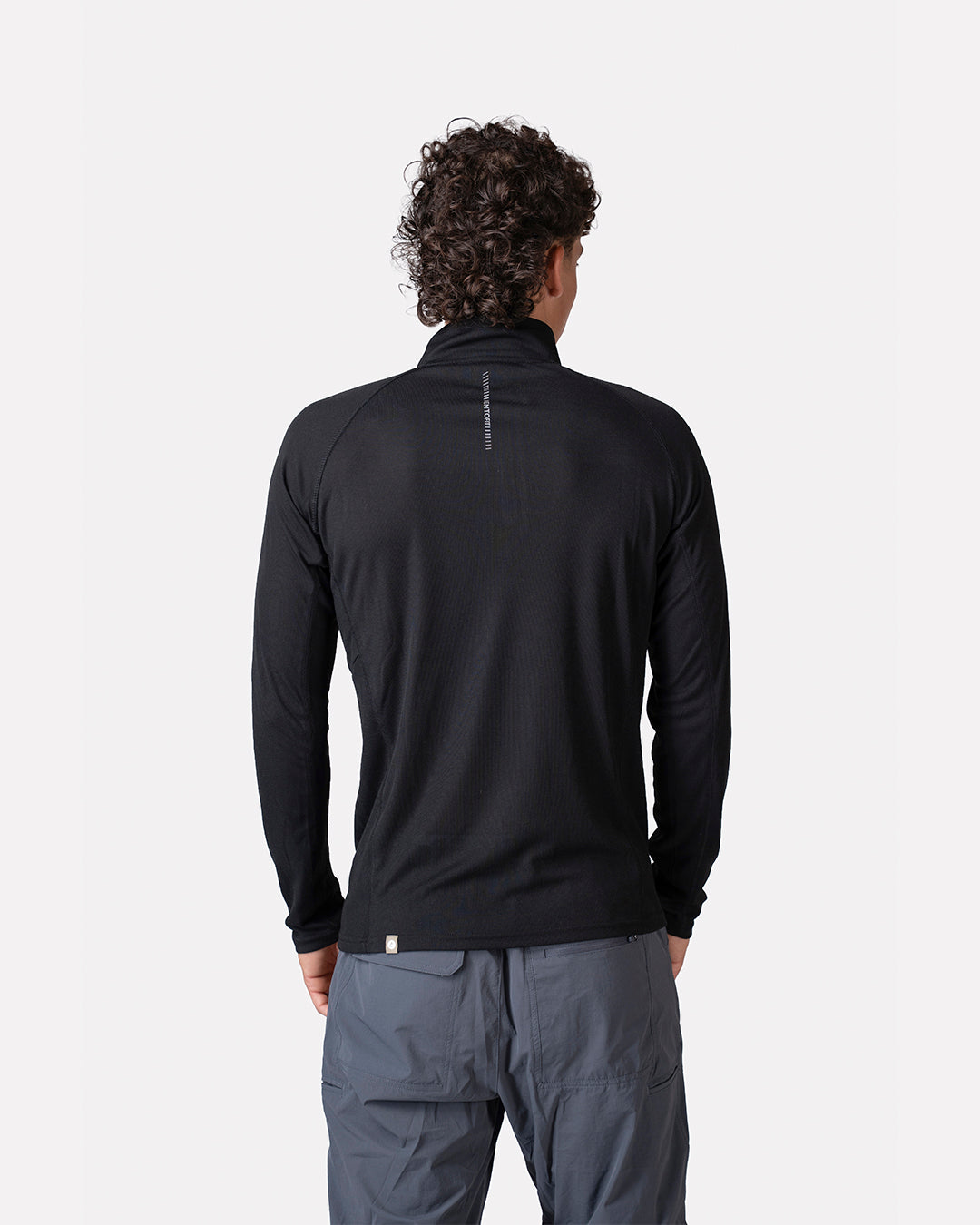 Primera capa térmica VentoFit hombre Negro