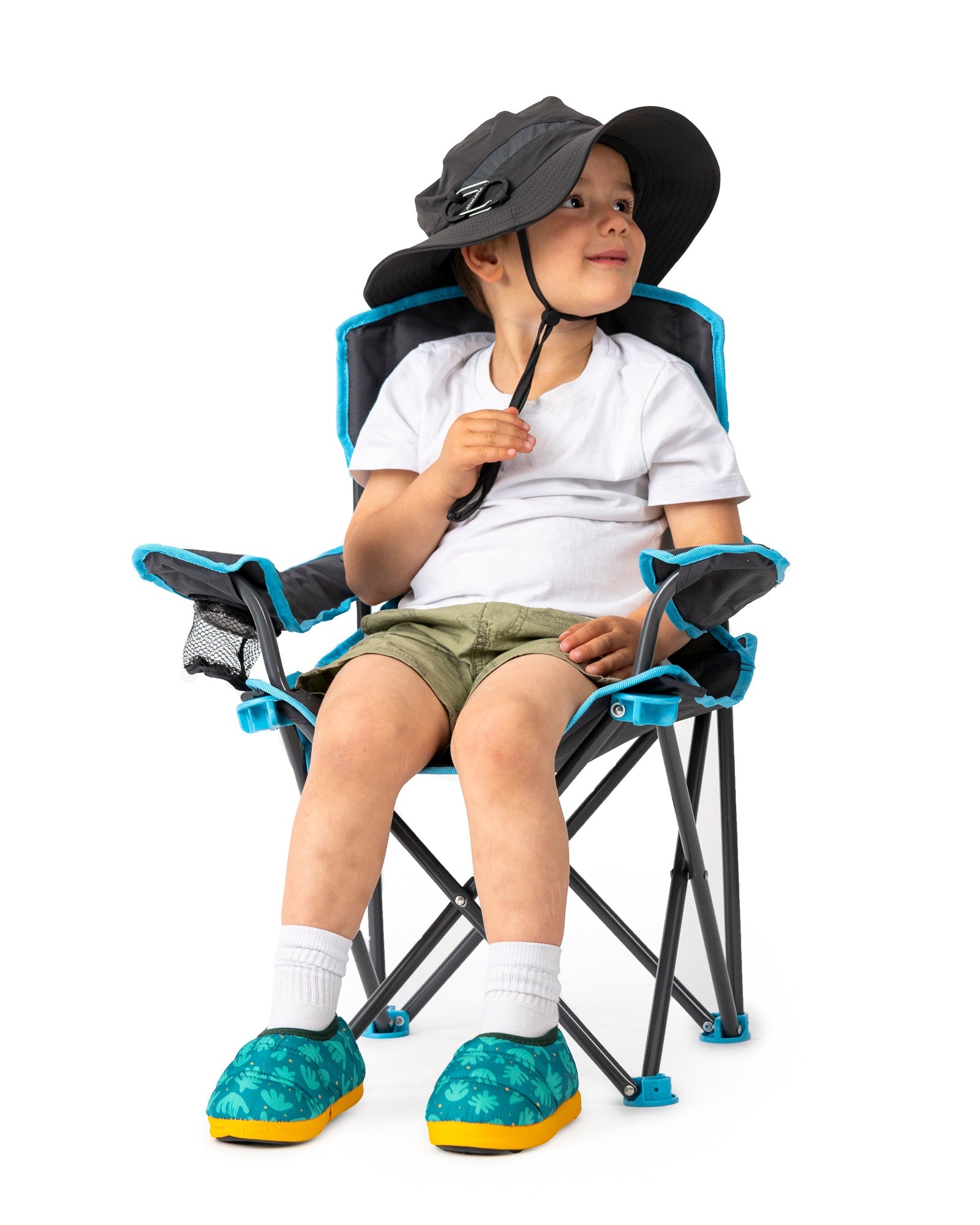 Silla de Camping Niños Chaitén Gris/Azul - Atakama Outdoor