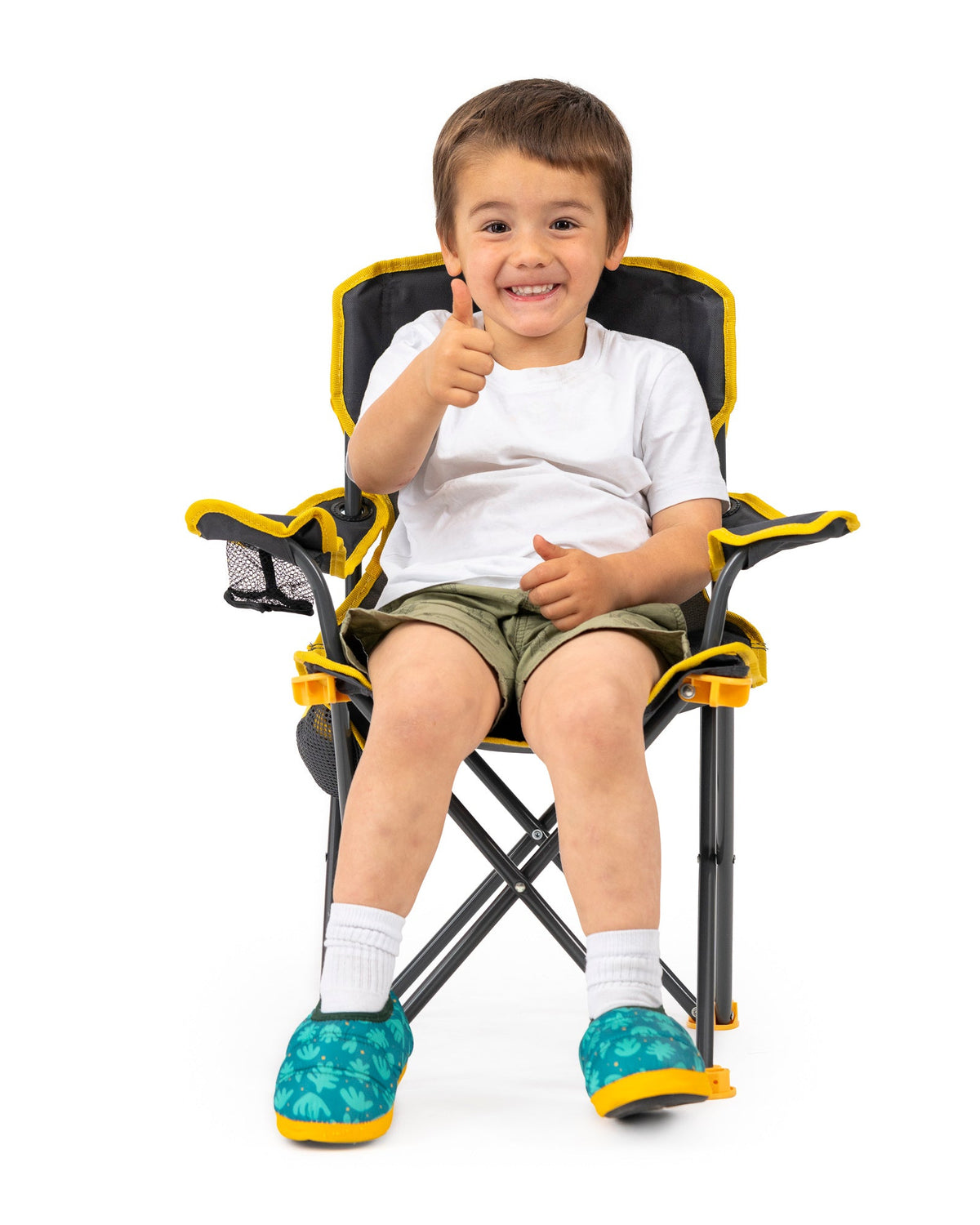 Silla de Camping Niños Chaitén Gris/Amarillo - Atakama Outdoor