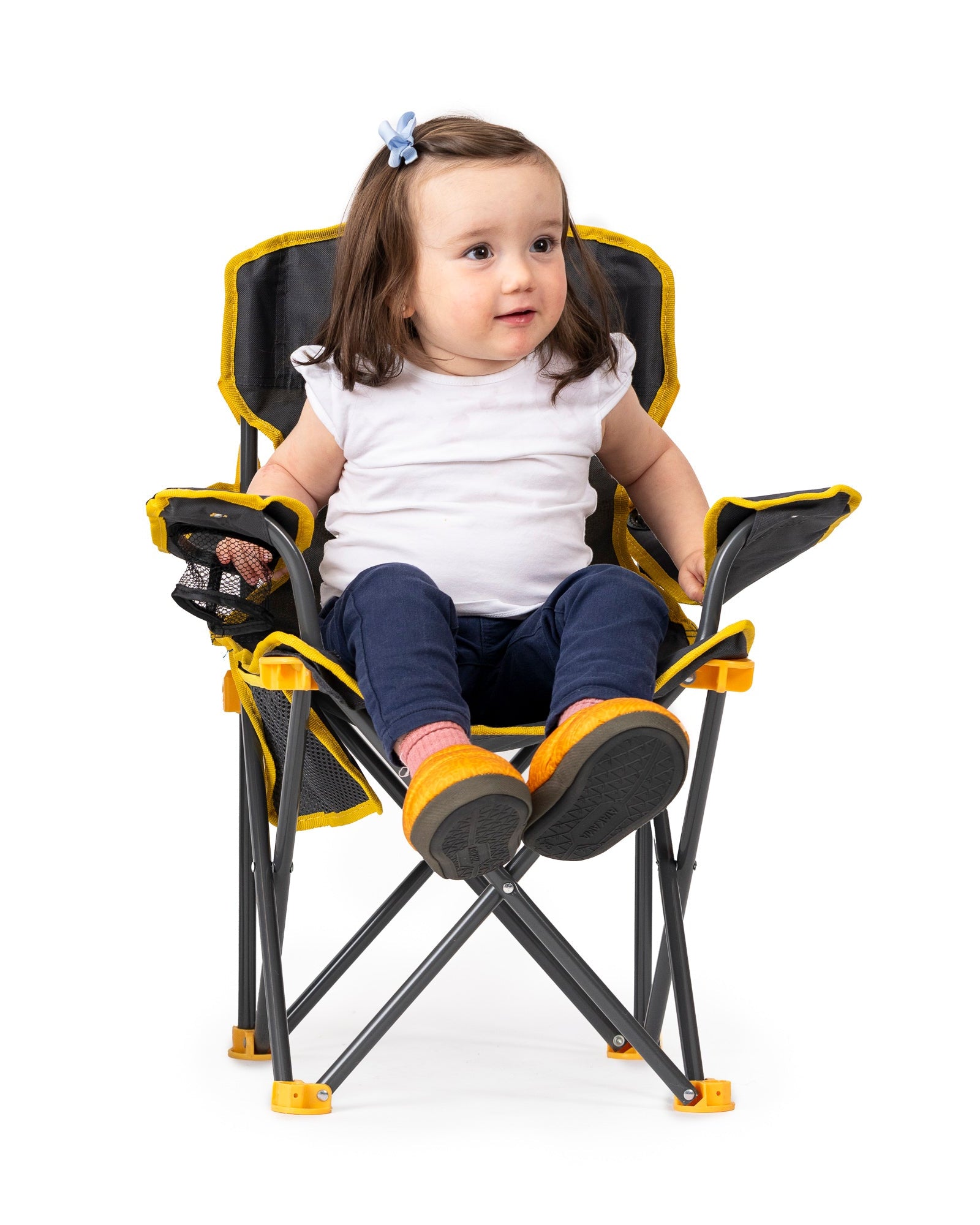 Silla de Camping Niños Chaitén Gris/Amarillo - Atakama Outdoor