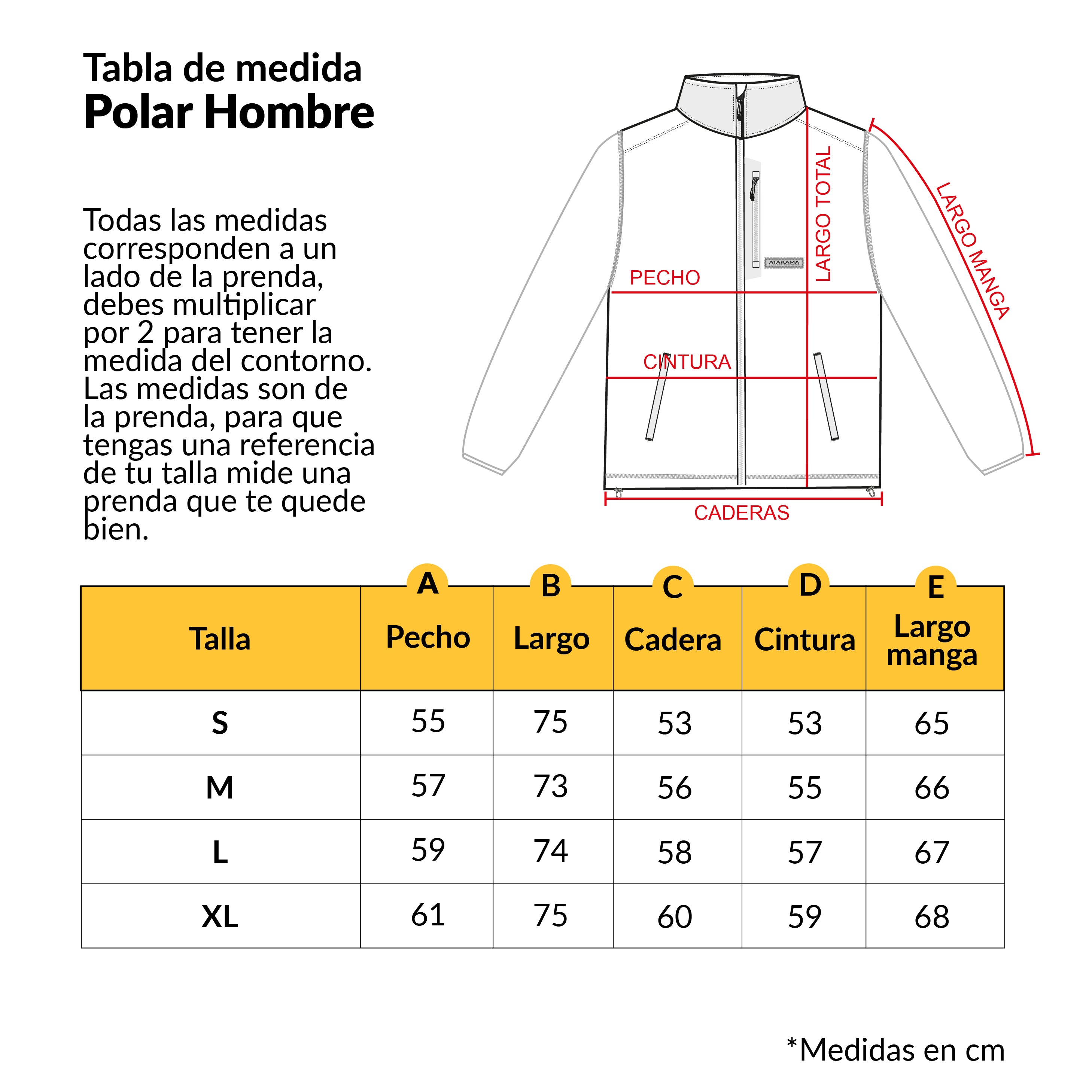 Polar Texturado Hombre Ventisquero Full Zip Gris
