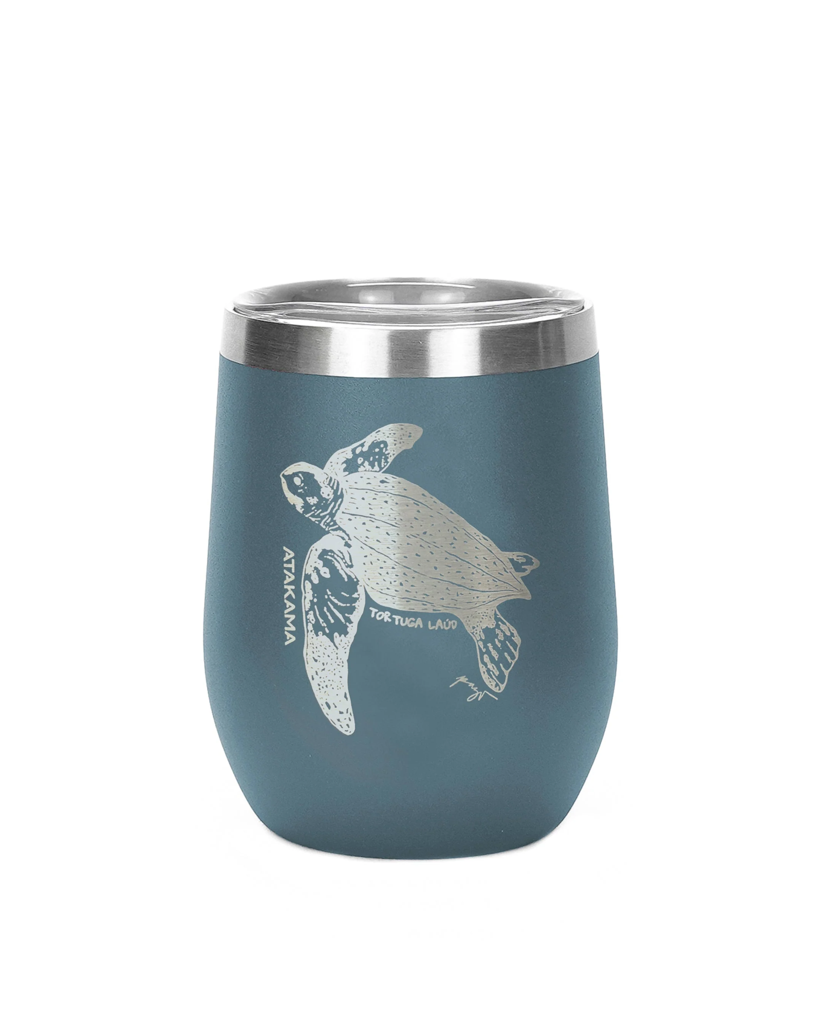 Vaso térmico Tortuga Laúd 350 ml Azul