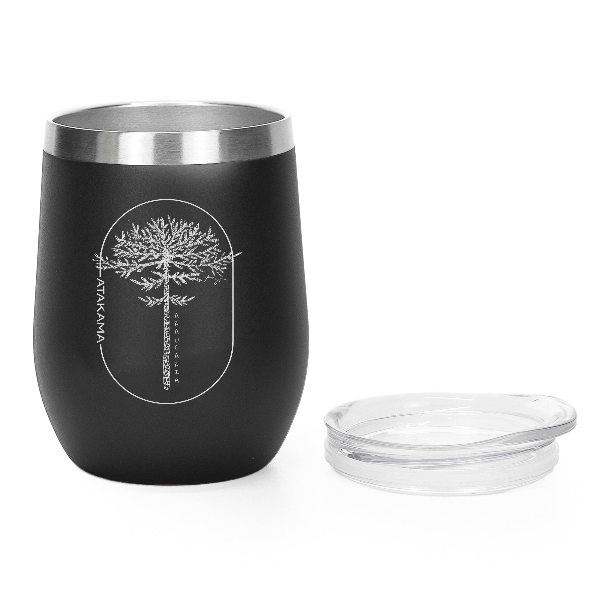 Vaso térmico Araucaria 350 ml Negro
