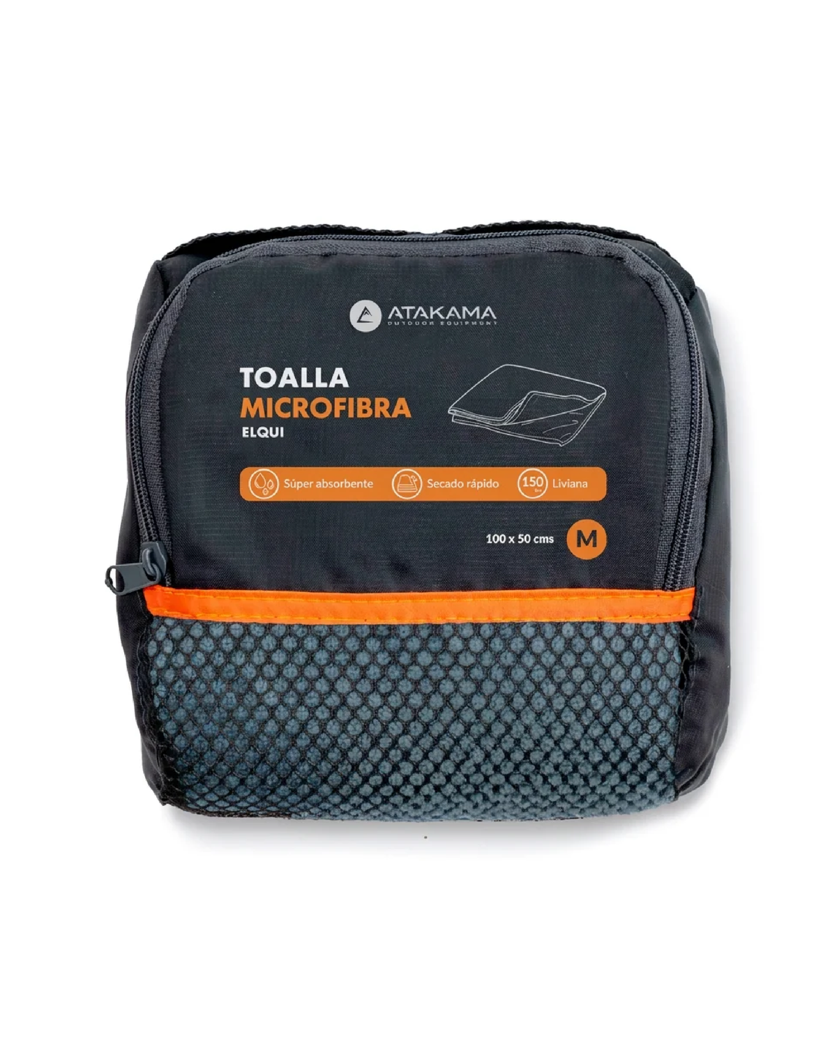 Toalla Microfibra Elqui M Celeste