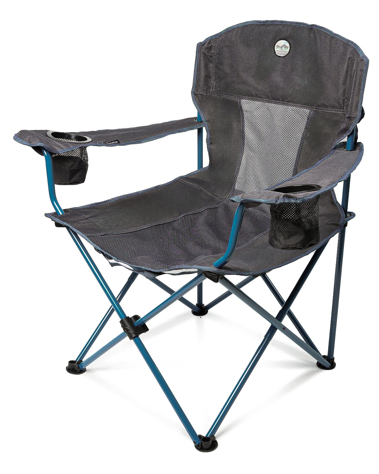 Silla de Camping Llaima XL Azul/Gris - Atakama Outdoor