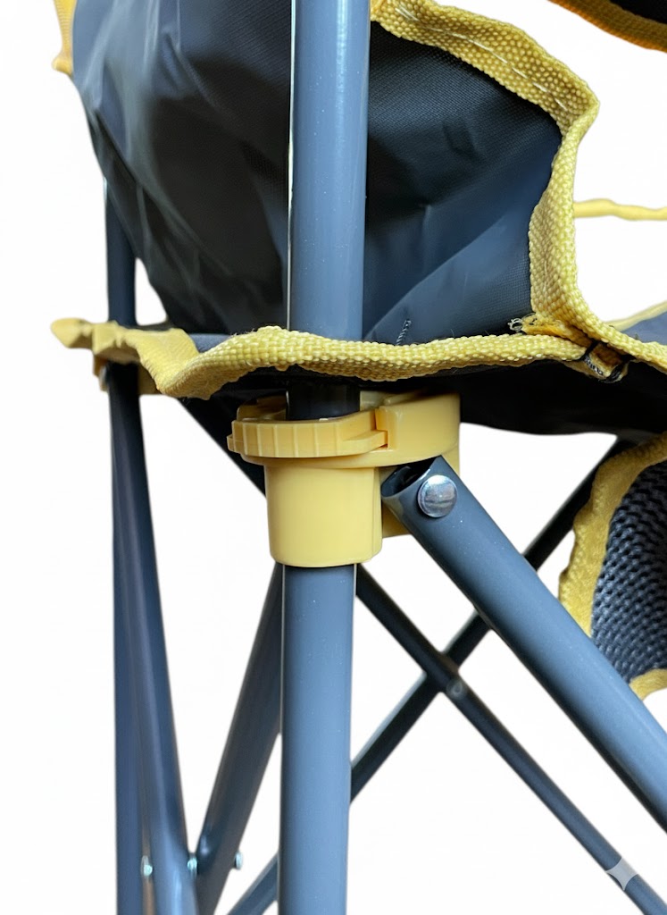 Silla de camping niños Chaitén Gris/Amarillo