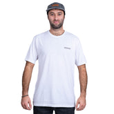 Polera manga corta blanca "Vieja"