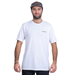 Polera manga corta blanca "Vieja"